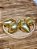 PENDENTE DECORATIVO ORNAMENTO OURO 10CM COM 4UNIDS - Imagem 1