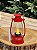 LANTERNA DECORATIVA VEREMELHO COM LED 13CM - Imagem 2