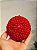 BOLA DECORADA BERRY VERMELHO 10CM 1 UNID - Imagem 1