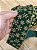 FITA ARAMADA VELUDO VERDE E DOURADO C/ GLITTER - Imagem 2