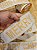 FITA ARAMADA LINHO C/ GLITTER CREME, BEGE E DOURADO MERRY CHRISTMAS - Imagem 2