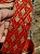 FITA ARAMADA VELUD VERMELHO E DOURADO C/ GLITTER - Imagem 2