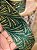 FITA ARAMADA VELUDO VERDE E DOURADO C/ GLITTER - Imagem 2