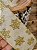 FITA ARAMADA VELUDO CHAMPANHE E DOURADO C/ GLITTER - Imagem 2