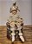 BONECO PIERROT SENTADO A CORDA CHAMPANHE 42,5CM - Imagem 1
