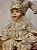 BONECO PIERROT SENTADO A CORDA CHAMPANHE 42,5CM - Imagem 3