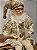 BONECO PIERROT ARTICULADO CHAMPANHE 35CM - Imagem 3