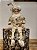 BONECO PIERROT ARTICULADO CHAMPANHE 35CM - Imagem 1