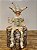 BONECO PIERROT ARTICULADO CHAMPANHE 45CM - Imagem 1