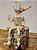 BONECO PIERROT ARTICULADO CHAMPANHE 45CM - Imagem 5