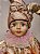 BONECA PIERROT SENTADO A CORDA ROSA 42,5CM - Imagem 2