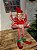BONECA FADA NO BALANÇO A CORDA VERMELHO E BRANCO 70CM - Imagem 3