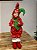 BONECO PIERROT EM PÉ A CORDA VERMELHO E VERDE 45CM - Imagem 6