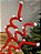 GALHO DECORATIVO CANDY VERMELHO E BRANCO 63CM - Imagem 2