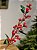 GALHO DECORATIVO BERRY VERMELHO 60CM - Imagem 1