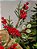 GALHO DECORATIVO BERRY VERMELHO 66CM - Imagem 2