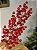 GALHO DECORATIVO ARAMADO MINI ROMÃ VERMELHO 75CM - Imagem 1