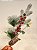 GALHO DECORATIVO BERRY COM FOLHAS 50CM - Imagem 1