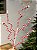 GALHO DECORATIVO CANDY CANNE VERMELHO E BRANCO 63CM - Imagem 1