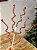 GALHO DECORATIVO CANDY CANNE VERMELHO E VERDE 63CM - Imagem 1