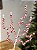 GALHO DECORATIVO CANDY CANNE VERMELHO E ROSA 63CM - Imagem 1