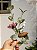 GALHO DECORATIVO BERRY COM PINHA VERDE 33CM - Imagem 1