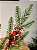 GALHO DECORATIVO BERRY COM FOLHAGEM 59CM - Imagem 2
