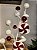 GALHO DECORATIVO CANDY CANNE VERMELHO E BRANCO 78M - Imagem 2