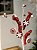 GALHO DECORATIVO CANDY VERMELHO E BRANCO 45CM - Imagem 1