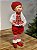 DUENDE EM PÉ VERMELHO E BRANCO 43CM - Imagem 4
