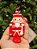 PENDENTE ORNAMENTO SOLDADO VERMELHO E BRANCO 12CM - Imagem 3