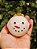 PENDENTE ORNAMENTO BONECO DE NEVE VERMELHO E BRANCO 8,5CM - Imagem 1