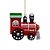 PENDENTE ORNAMENTO TRENZINHO VERMELHO E VERDE 10CM - Imagem 2