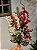GALHO DECORATIVO MIX DE BERRYVERMELHO E BRANCO COM FOLHAS E PINHA 40CM - Imagem 2