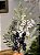 GALHO DECORATIVO NEVADO BERRY BRANCO E AZUL 40CM - Imagem 4