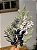 GALHO DECORATIVO NEVADO BERRY BRANCO E AZUL 40CM - Imagem 5