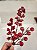 GALHO DECORATIVO BERRY VERMELHO 40CM - Imagem 3