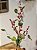 GALHO DECORATIVO MICRO BERRY VERMELHO COM FOLHAS 60CM - Imagem 1
