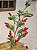 GALHO DECORATIVO BERRY VERMELHO COM FOLHAS 80CM - Imagem 3
