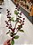 GALHO DECORATIVO BERRY VERMELHO COM FOLHAS 67CM - Imagem 1