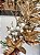 GALHO DECORATIVO BERRY BRANCO COM GALHOS DOURADO - Imagem 5