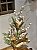 GALHO DECORATIVO BERRY BRANCO COM GALHOS DOURADO - Imagem 2