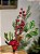 GALHO BERRY VERMELHO COM PINHA E FOLHAGENS 51CM - Imagem 2