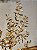 GALHO DECORATIVO FOLHAS DOURADO 85CM - Imagem 2