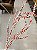 GALHO DECORATIVO BRANCO E VERMELHO 84CM - Imagem 5