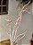 GALHO DECORATIVO BRANCO E VERMELHO 84CM - Imagem 1