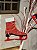GALHO DECORATIVO BRANCO E VERMELHO 60CM - Imagem 4