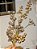 GALHO DECORATIVO CHAMPANHE E DOURADO 55CM - Imagem 1