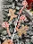 GALHO DECORATIVO GINGERBREAD E CANDY CANE VERMELHO E BRANCO 70CM - Imagem 3