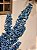 GALHO DECORATIVO AZUL 79CM - Imagem 3